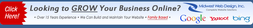 Midwest Web Design Banner